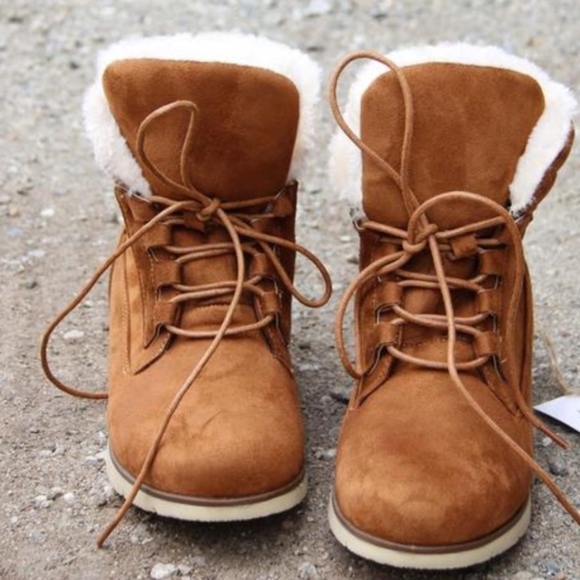 LYSSA Comfy Autumn Bootie - CAMEL - Picture 3 of 3